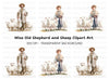 Shepherds and Flocks Clipart Bundle