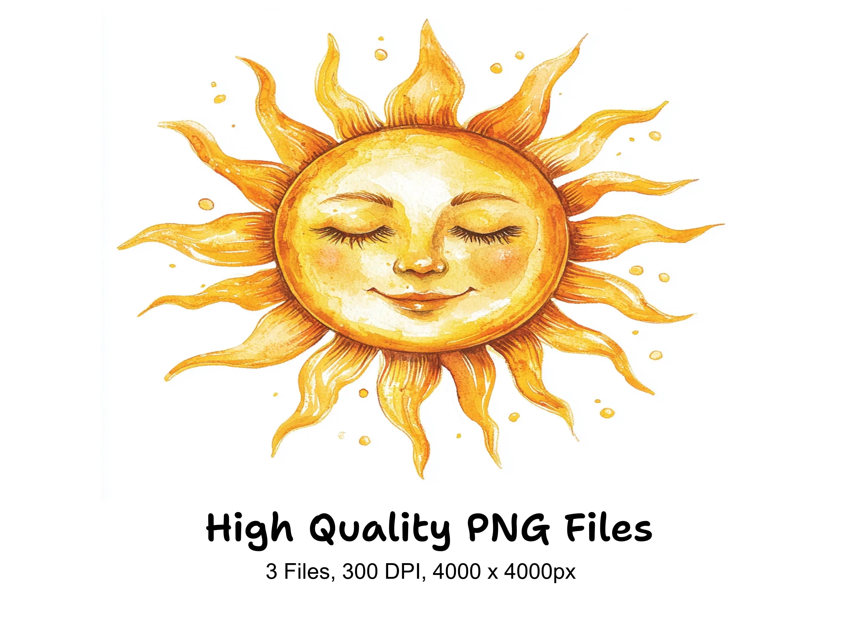 Sun Clipart Bundle