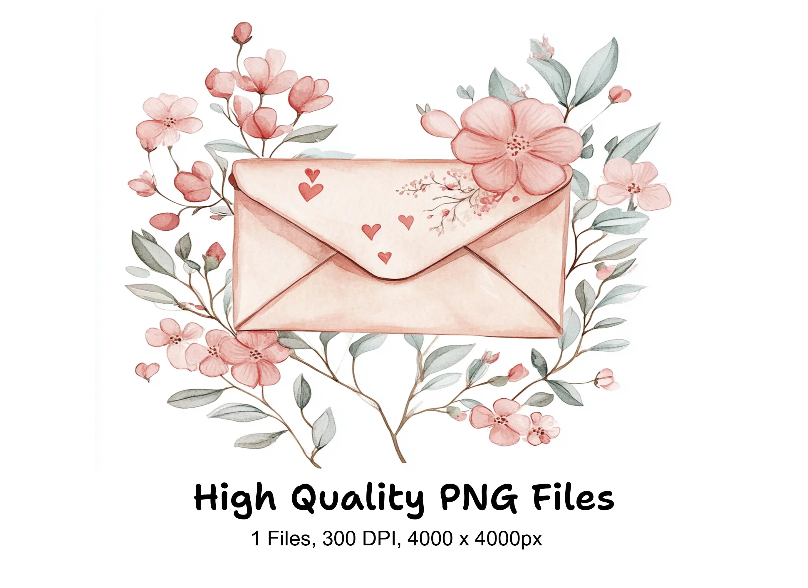 Love Letter Clipart Bundle