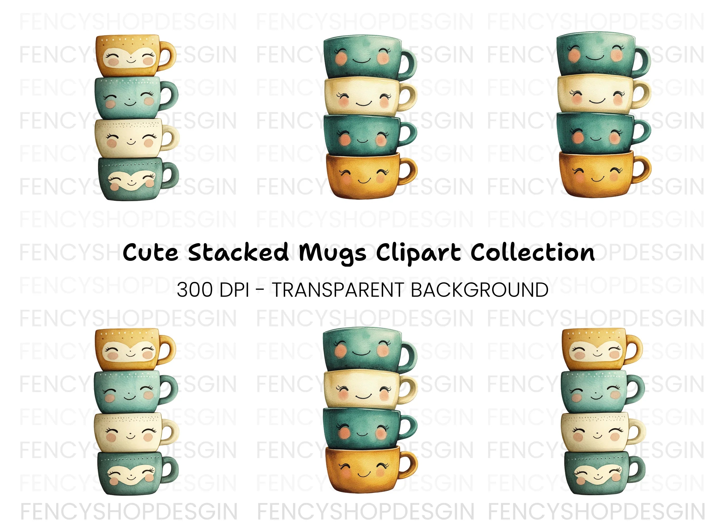Colorful Clipart Bundle