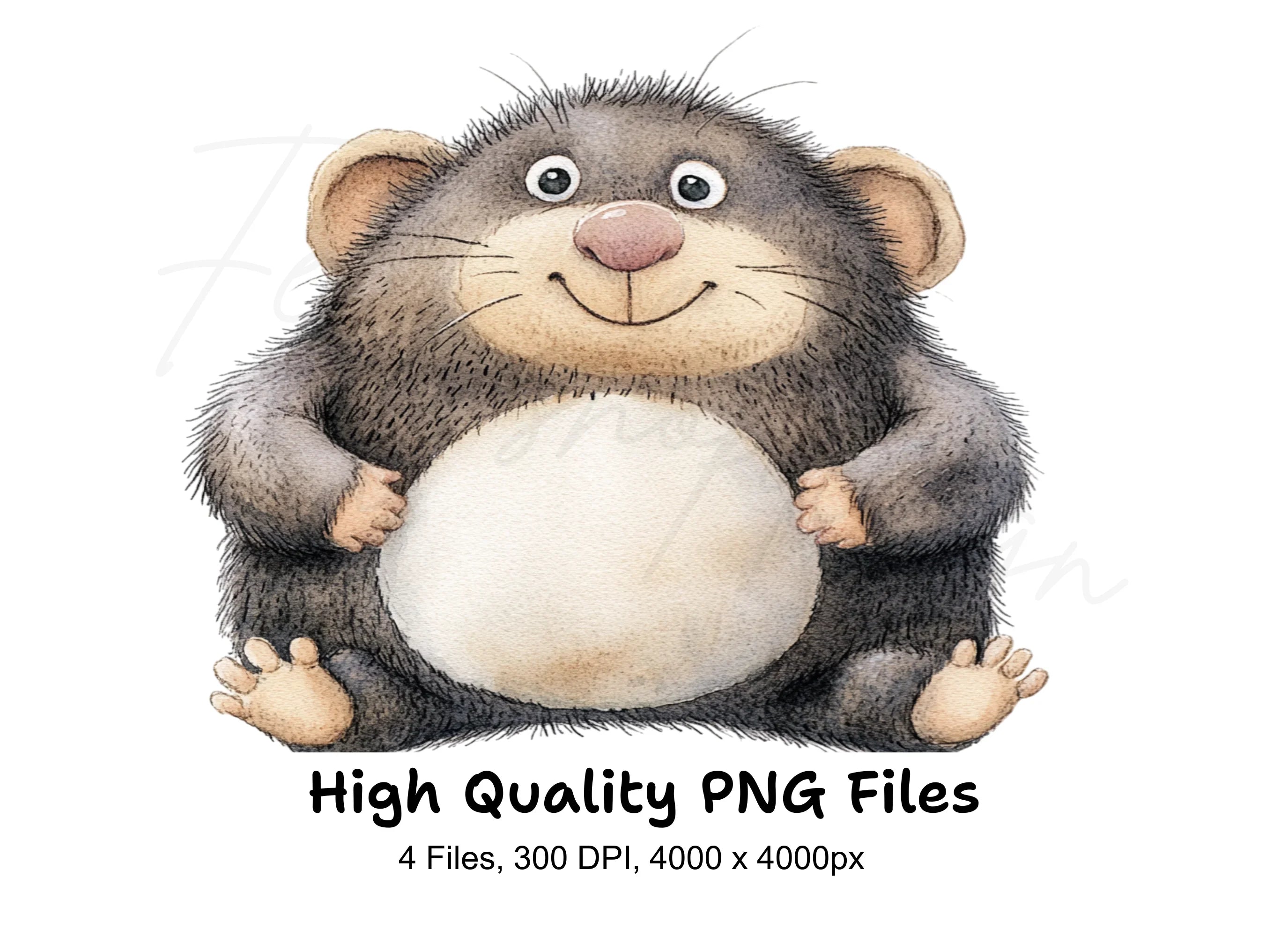 Charming Mouse Clipart Bundle