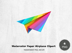 Paper Airplane Clipart Bundle - CraftNest - Digital Crafting and Art