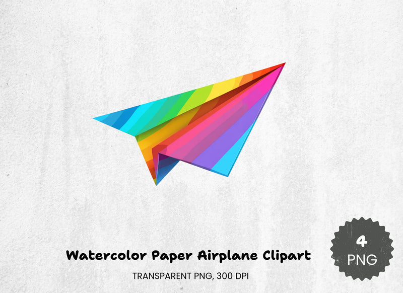 Paper Airplane Clipart Bundle - CraftNest - Digital Crafting and Art