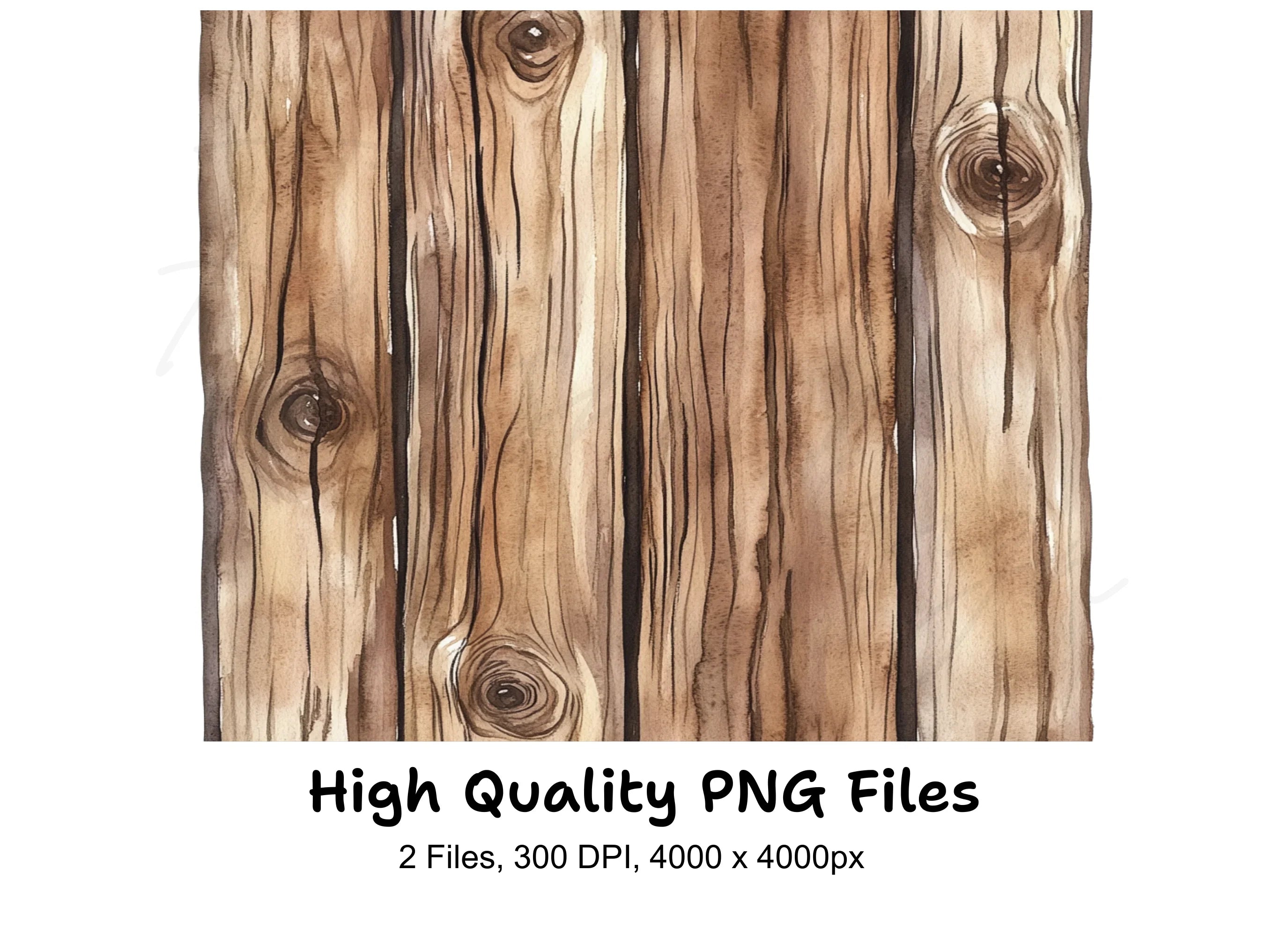 Wooden Fence Backgrounds Clipart Bundle