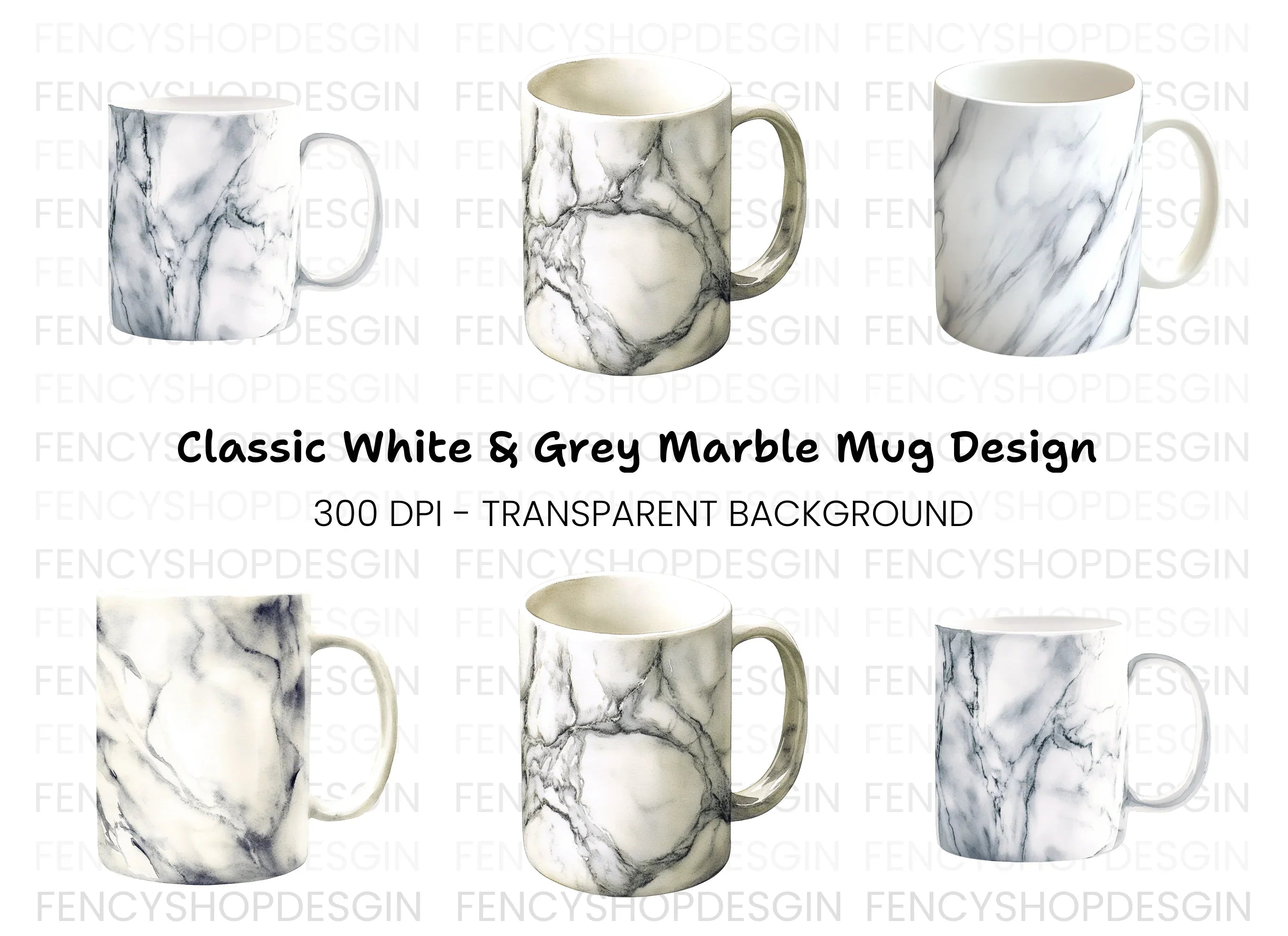 Marble Clipart Bundle
