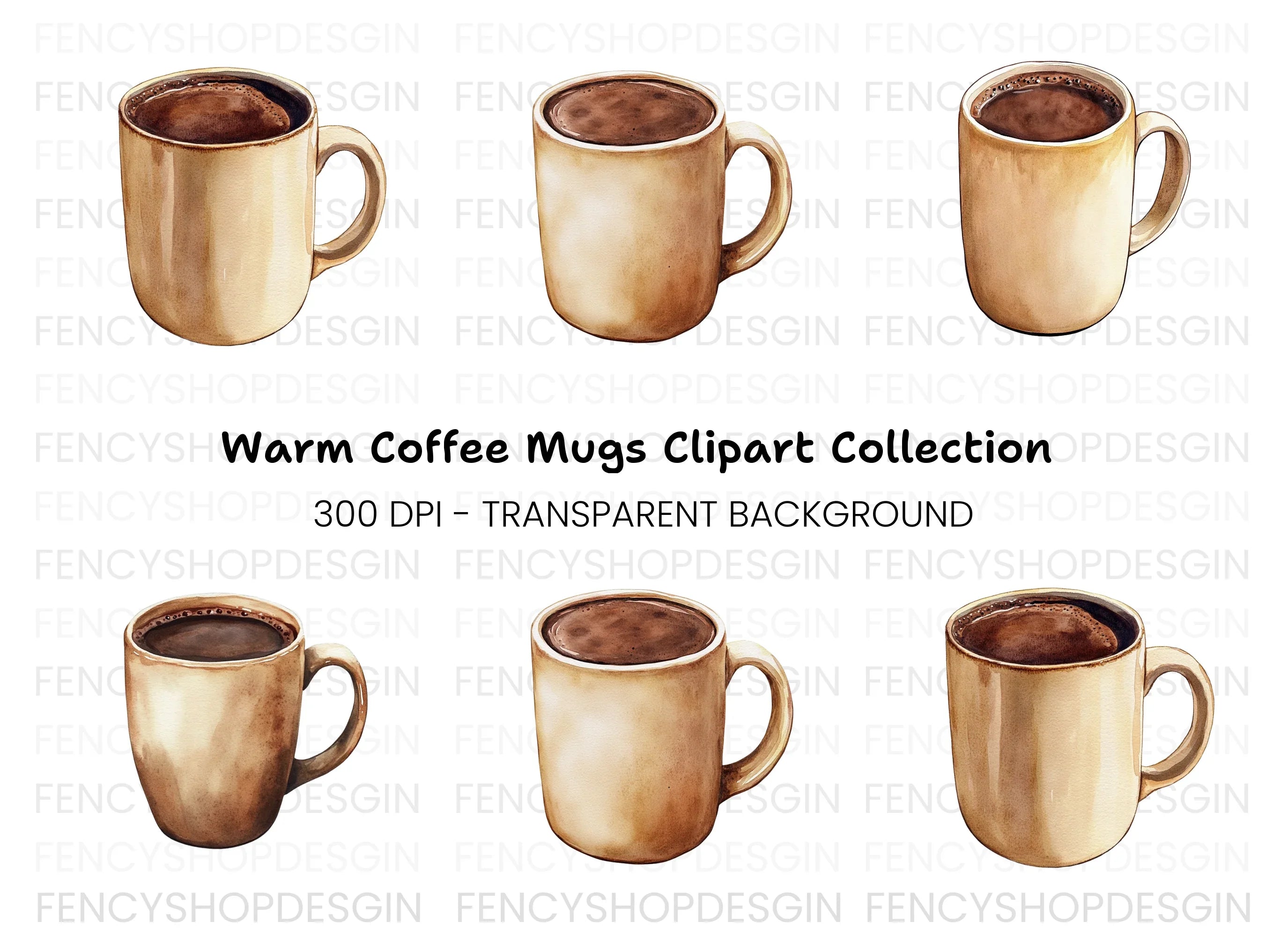 Coffee Clipart Bundle