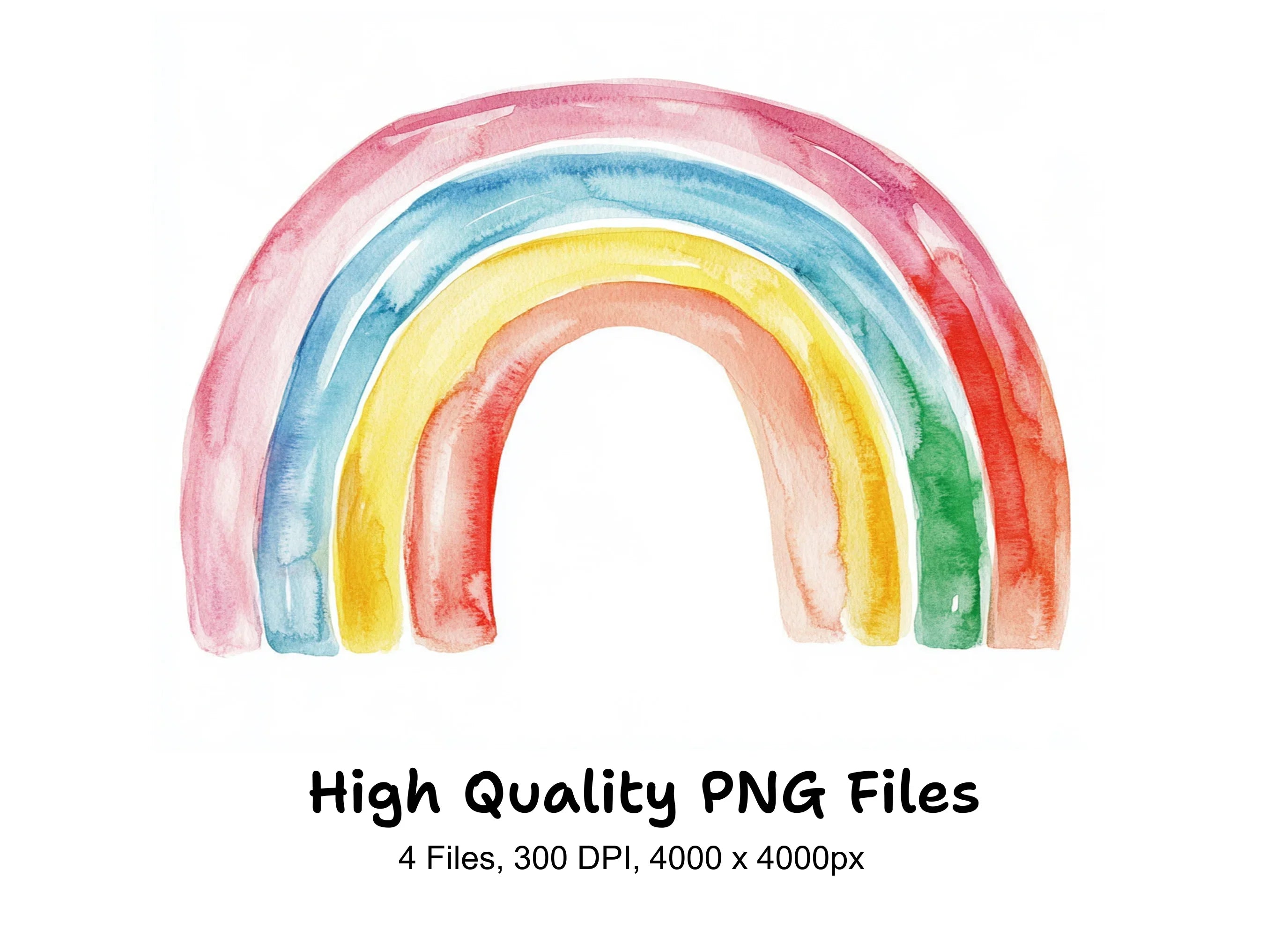 Rainbow Clipart Bundle