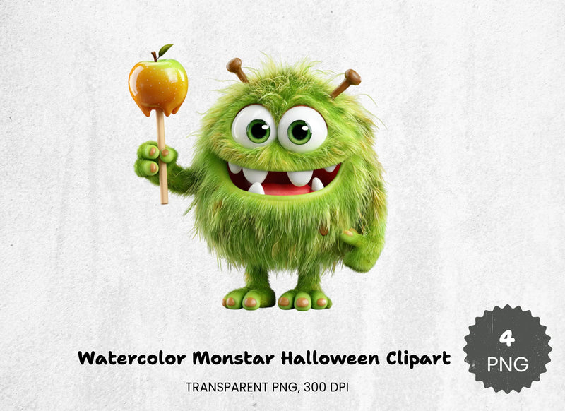 Monstar Halloween Clipart Bundle - CraftNest - Digital Crafting and Art