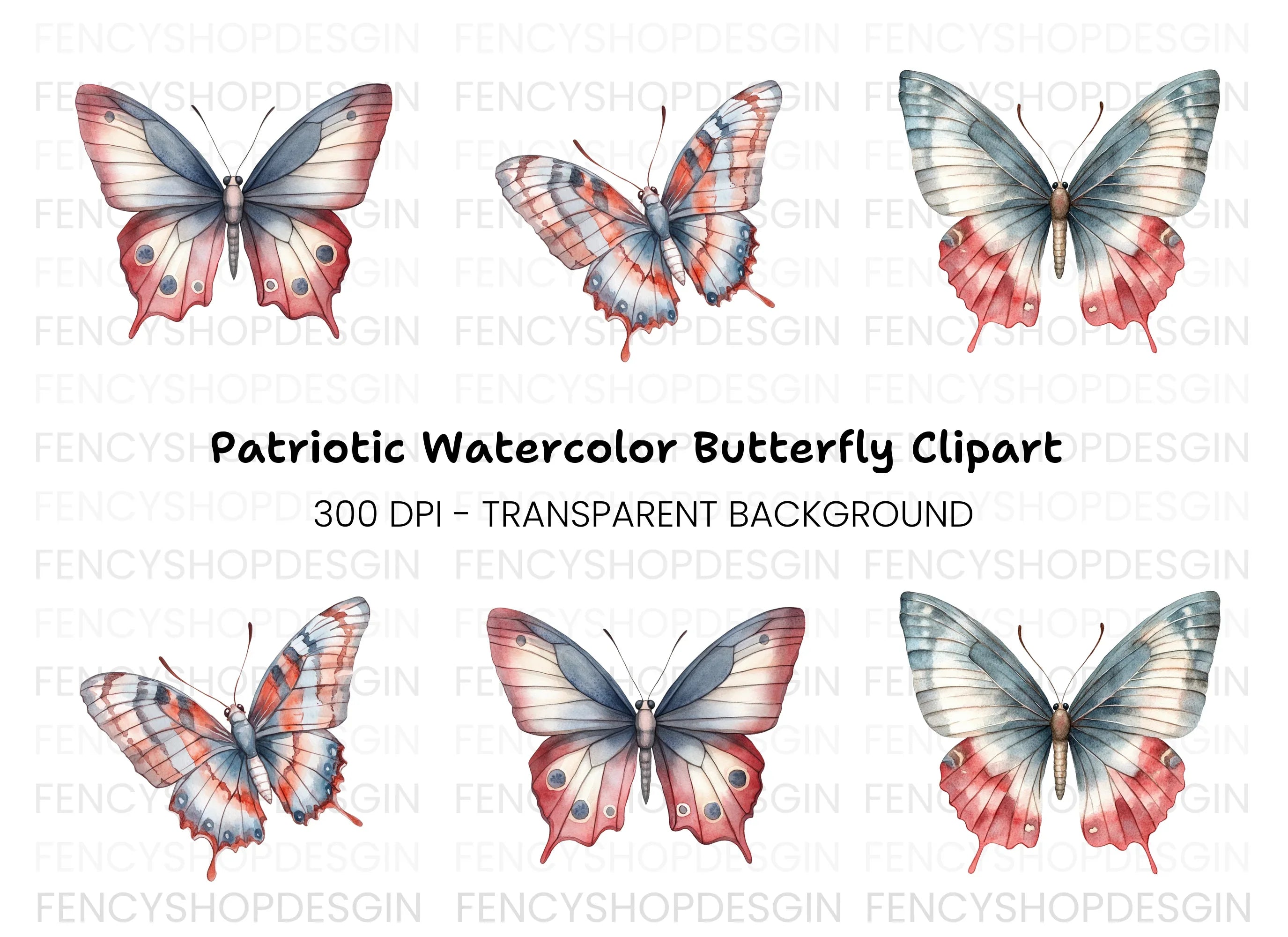 Butterfly Clipart Bundle