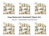 Bookshelf Clipart Bundle