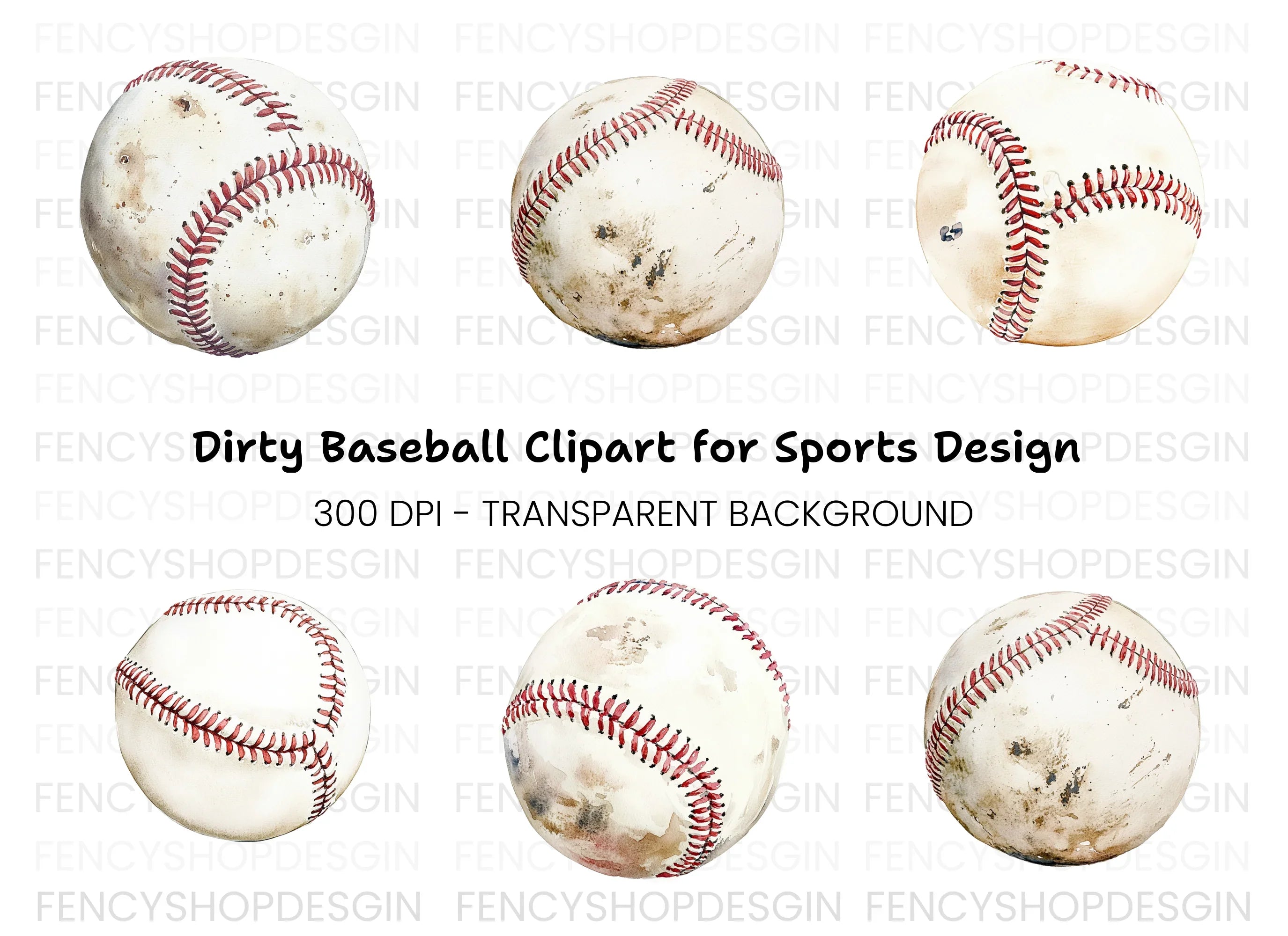 Baseball Clipart Bundle