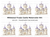 Fantasy Castle Clipart Bundle
