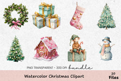 Christmas Clipart Bundle - CraftNest - Digital Crafting and Art