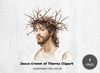 Jesus Crown of Thorns Clipart Bundle