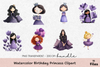 Birthday Princess Clipart Bundle