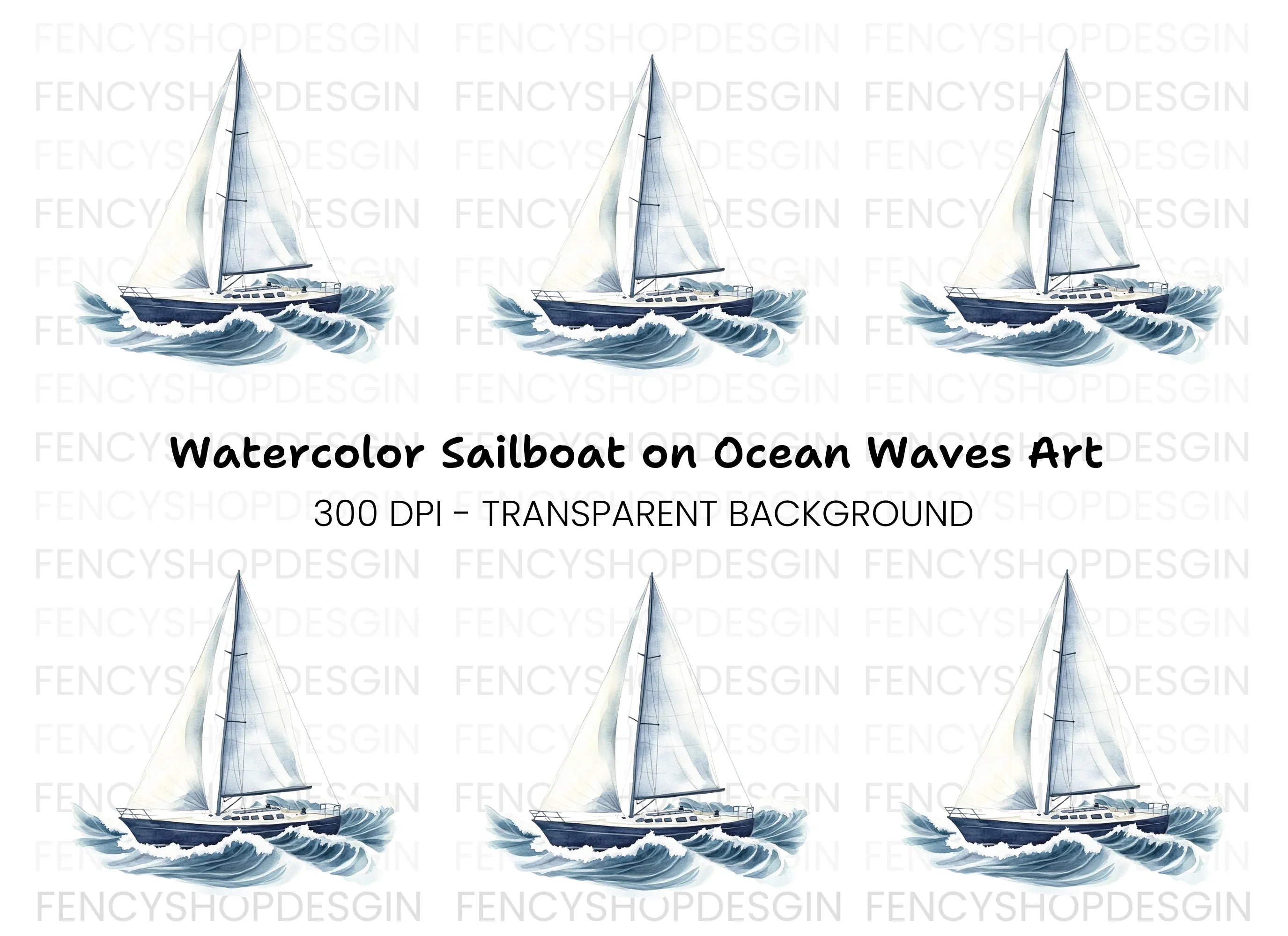 Sailboat Clipart Bundle