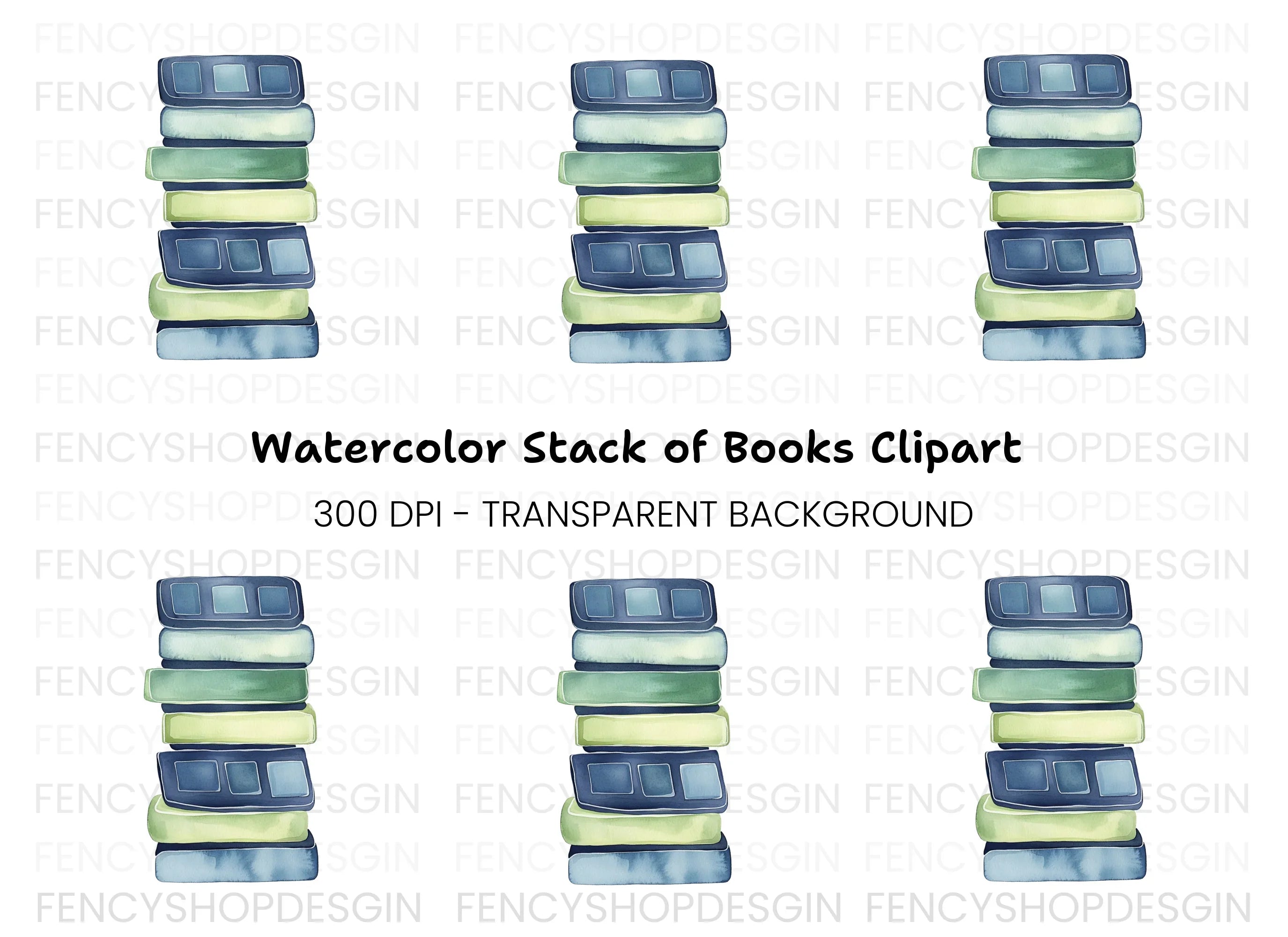 Stacked Pillows Clipart Bundle