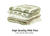Boho Chic Blanket Clipart Bundle