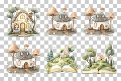 Fantasy Storybook World Clipart Bundle - CraftNest - Digital Crafting and Art