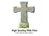 Stone Celtic Crosses Clipart Bundle
