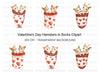 Adorable Hamster Valentine Clipart Bundle