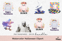 Halloween Clipart Bundle: Spooky Designs Collection - CraftNest - Digital Crafting and Art