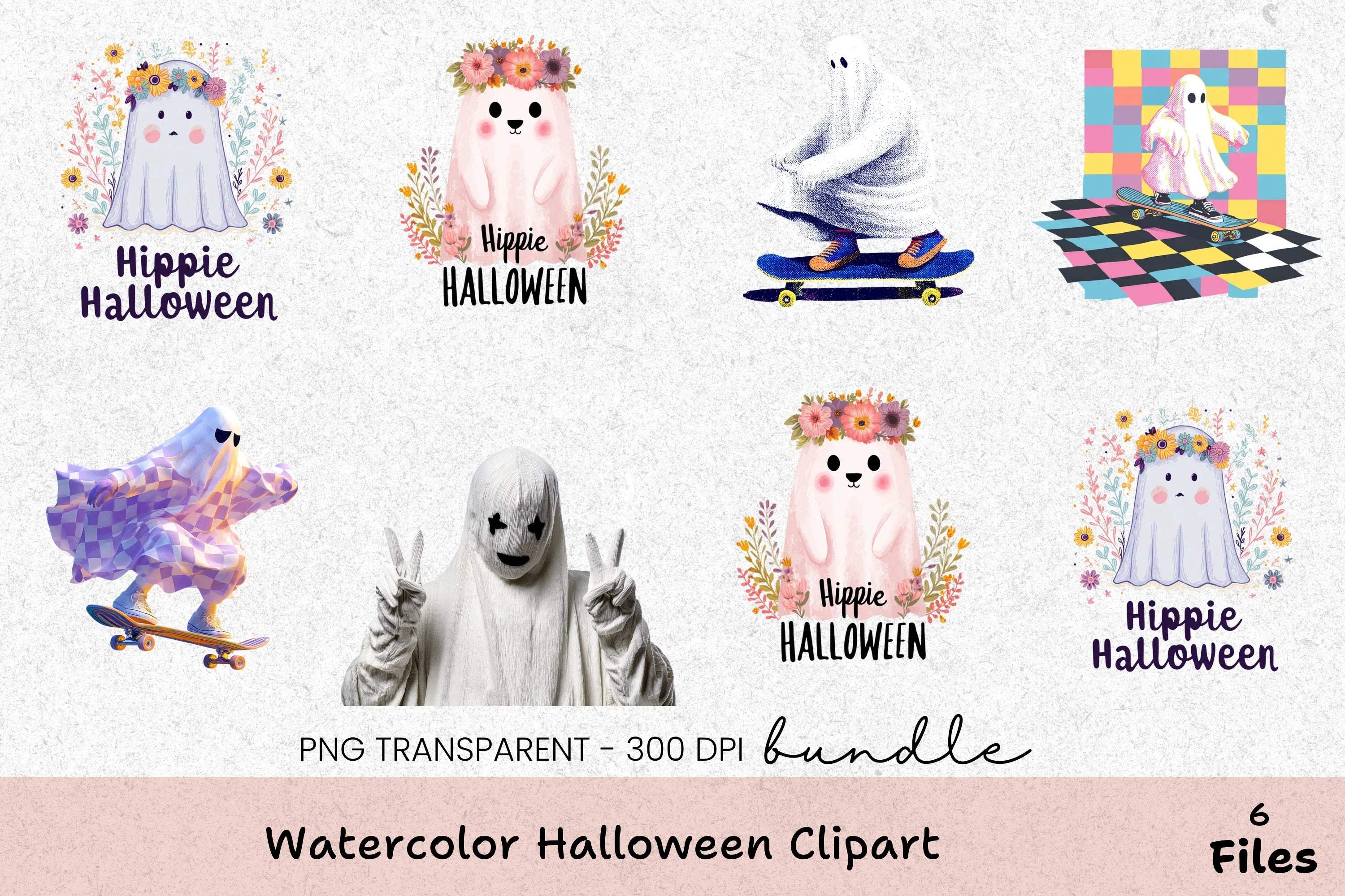 Halloween Clipart Bundle: Spooky Designs Collection - CraftNest - Digital Crafting and Art