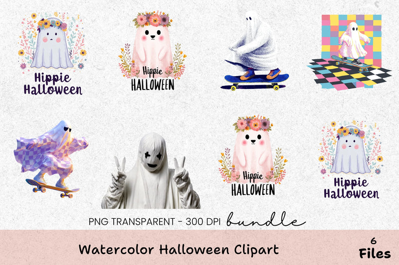 Halloween Clipart Bundle: Spooky Designs Collection - CraftNest - Digital Crafting and Art