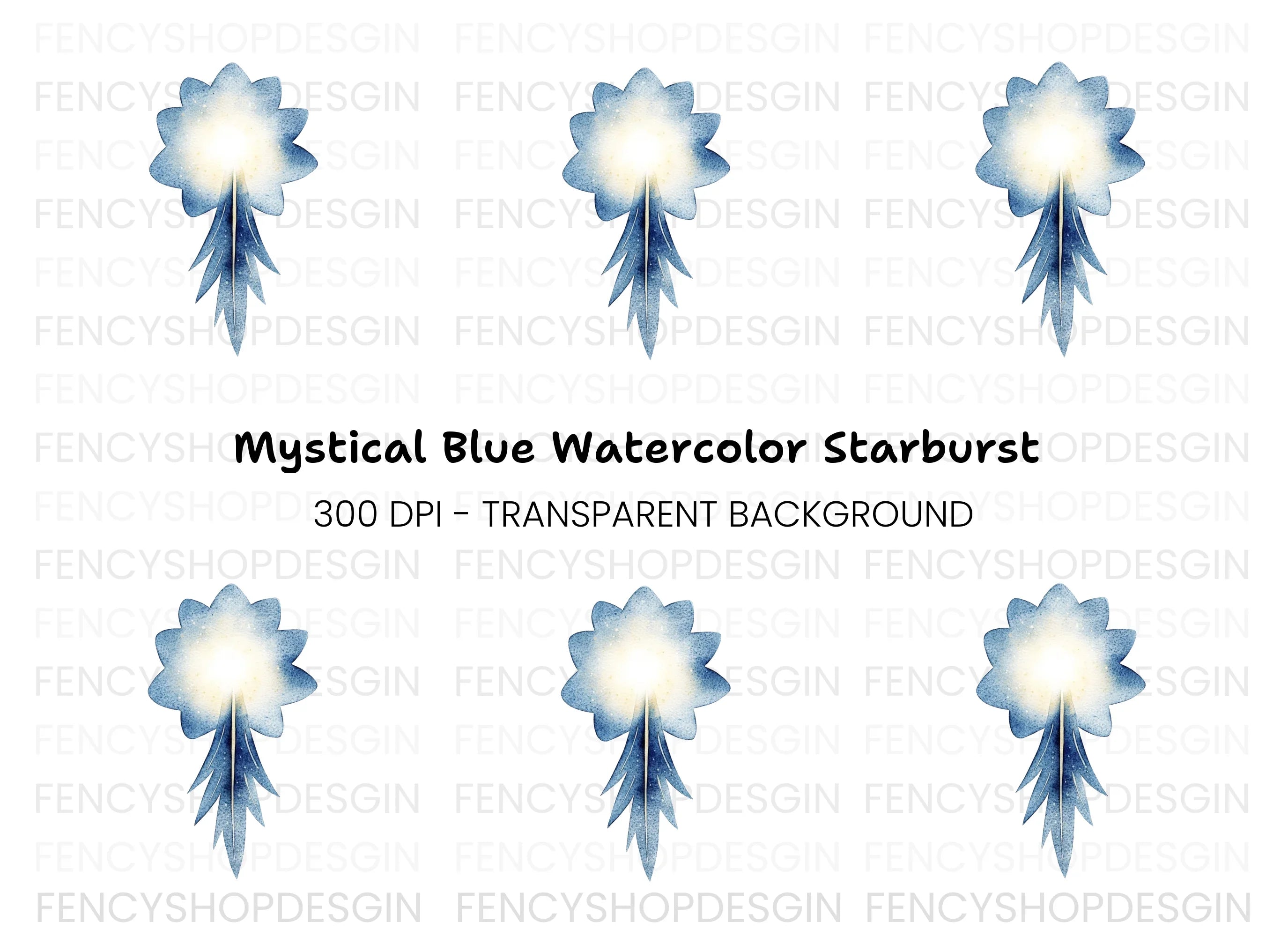 Abstract Celestial Clipart Bundle