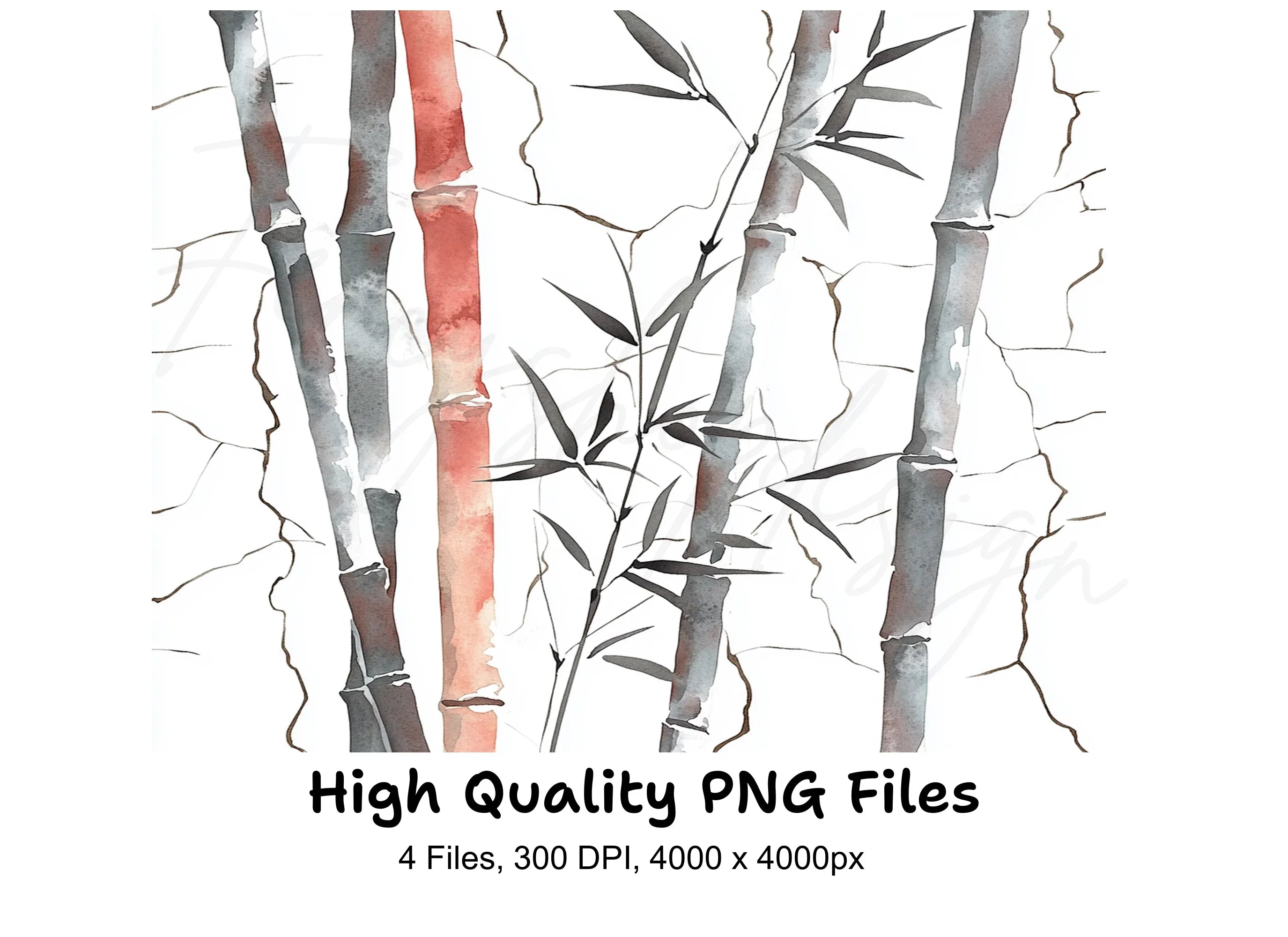 Bamboo Forest Clipart Bundle