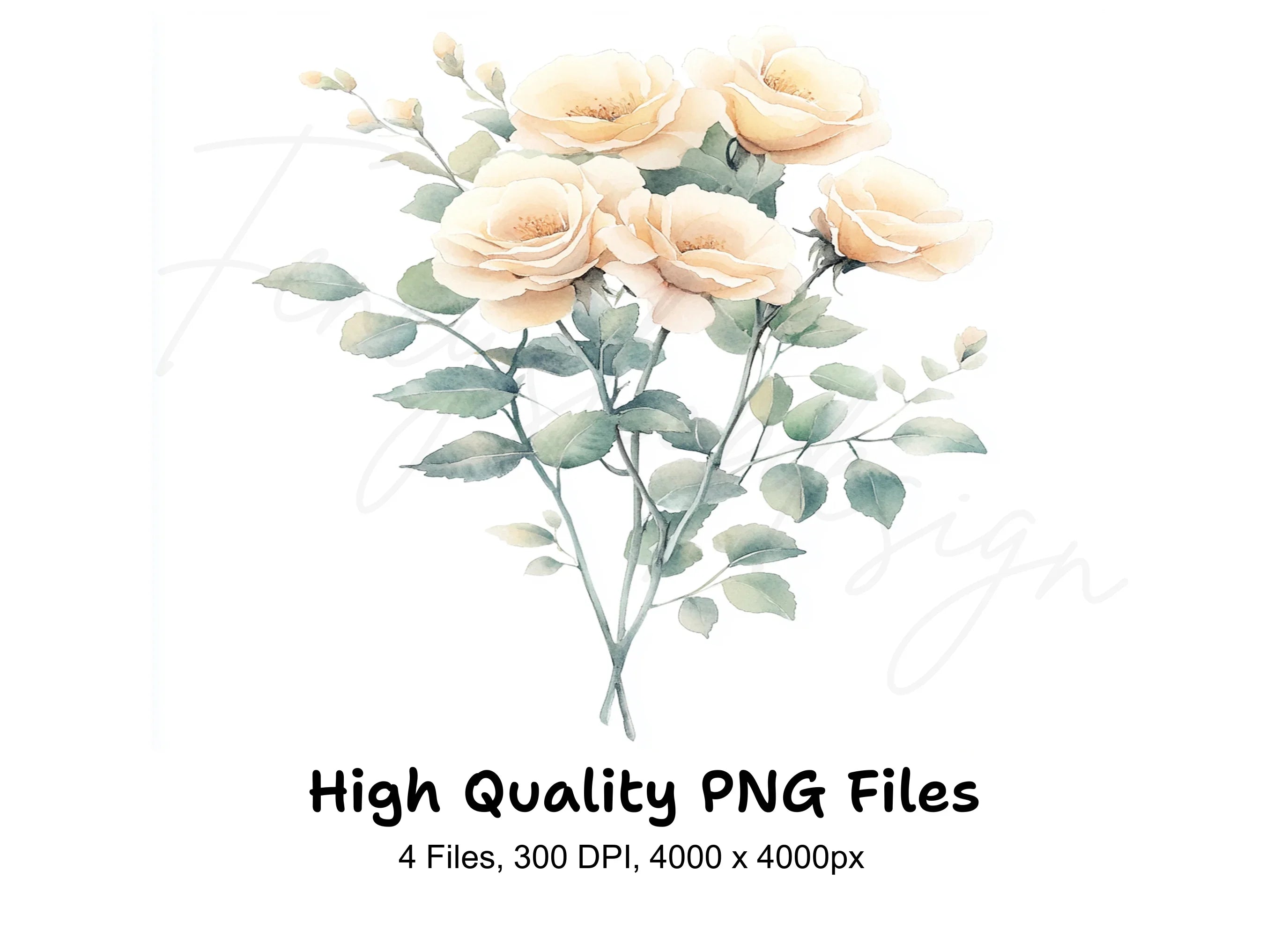 Floral Clipart Bundle