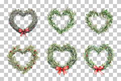 Christmas Heart Wreath Clipart Bundle - CraftNest - Digital Crafting and Art