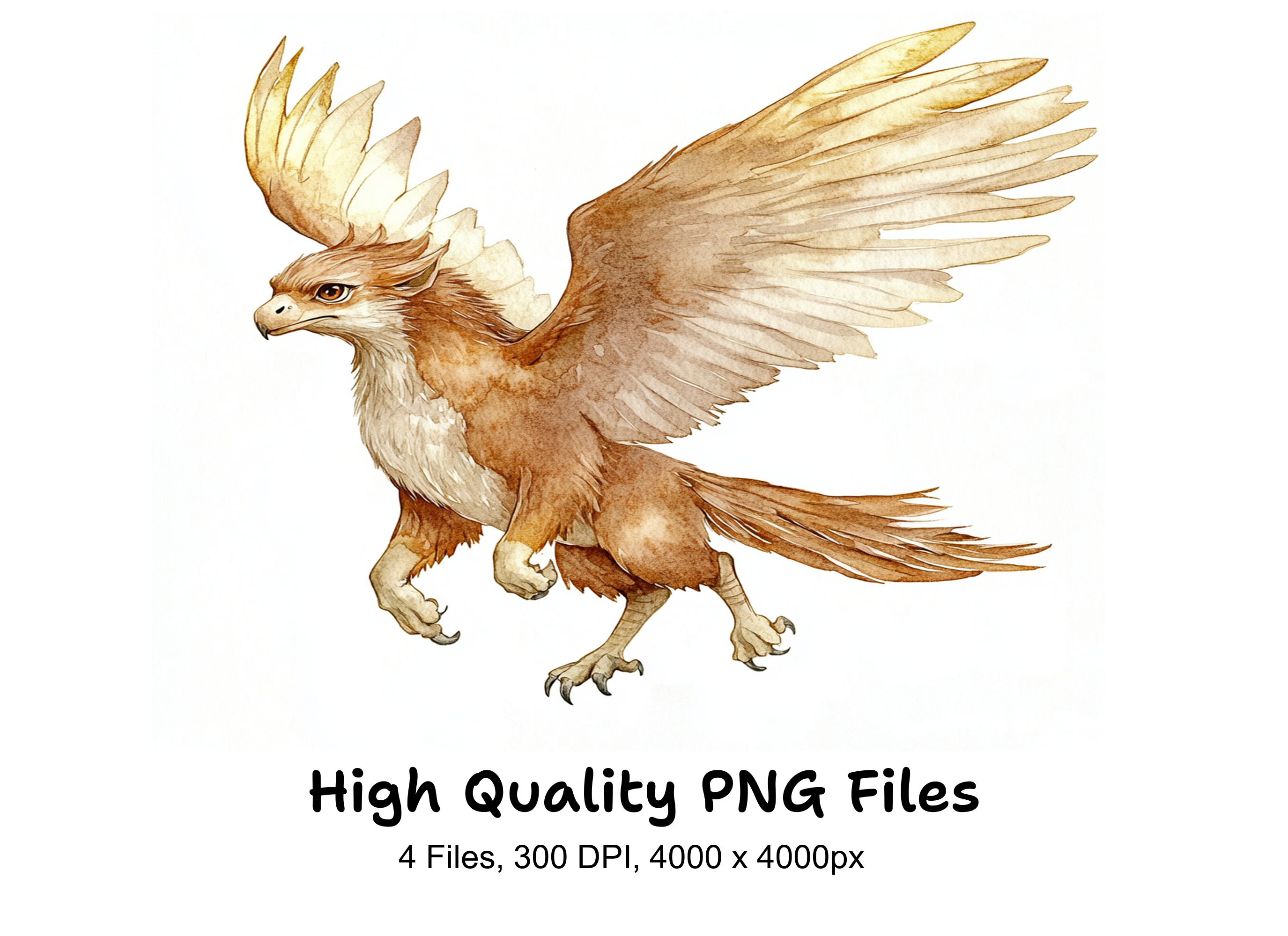 Majestic Griffin Clipart Bundle