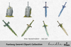 Fantasy Sword Clipart Bundle