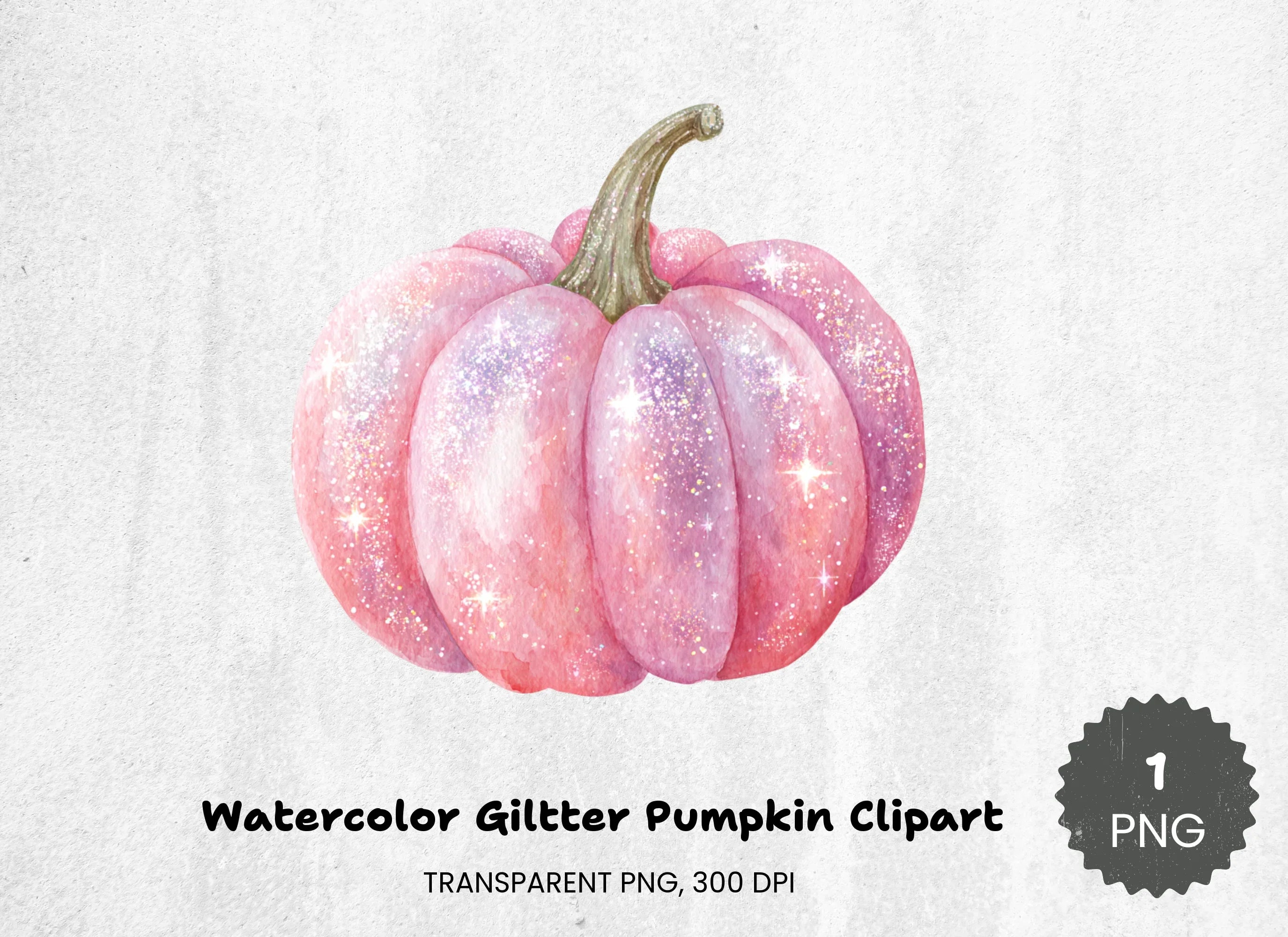 Glitter Pumpkin Clipart Bundle - CraftNest - Digital Crafting and Art