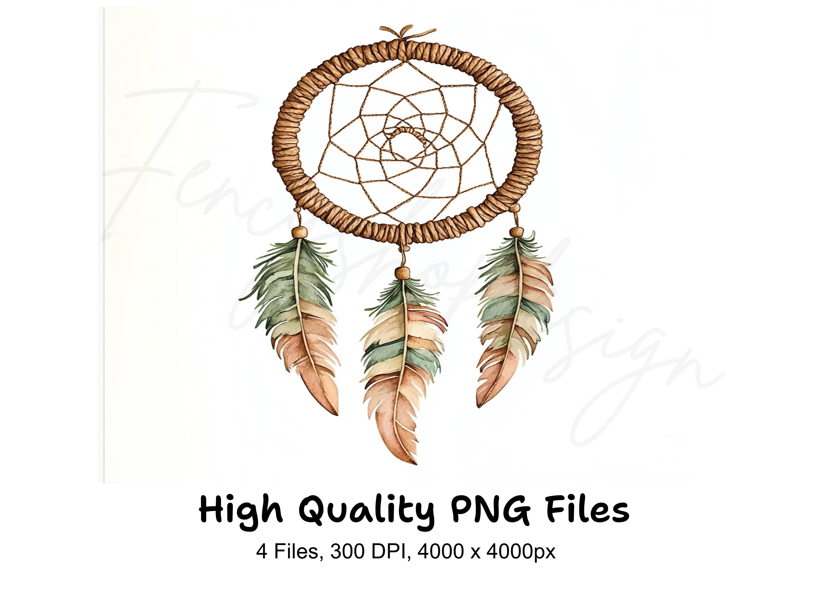 Dreamcatcher Clipart Bundle