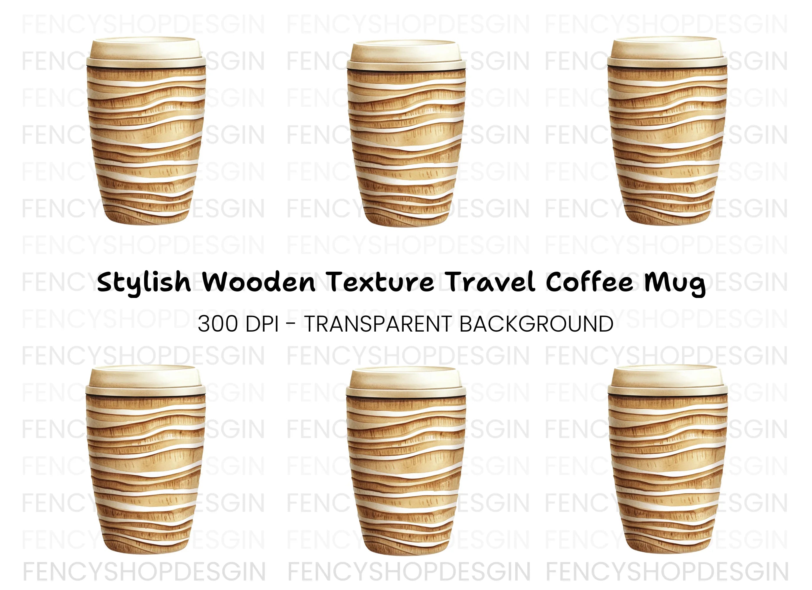 Coffee Cup Clipart Bundle