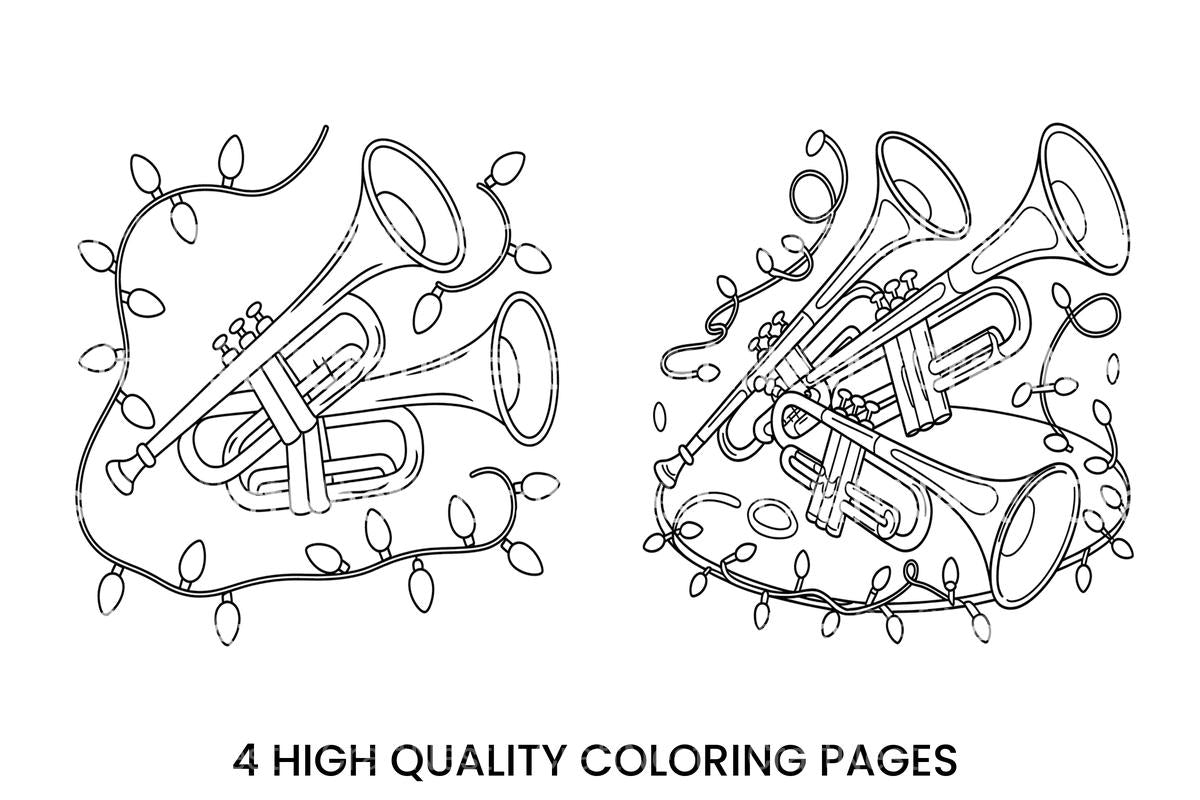 Christmas Decorations Coloring Books