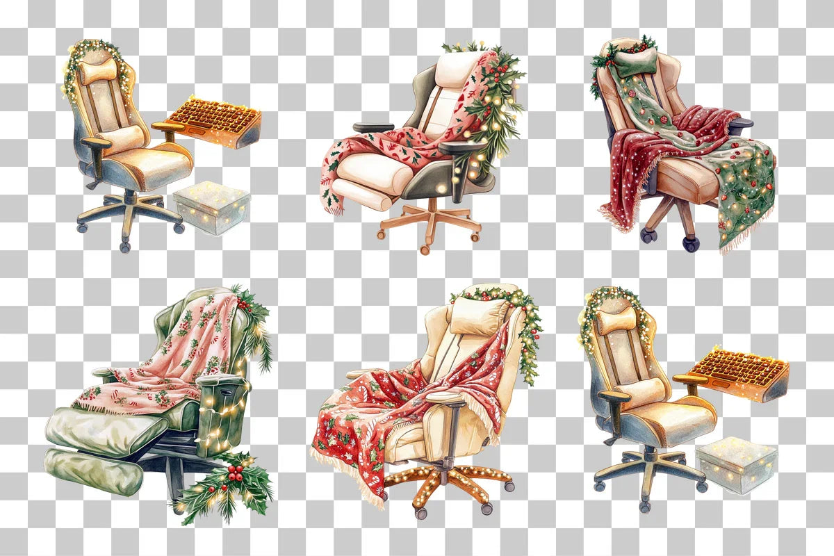 Gaming Chair Clipart Bundle - CraftNest - Digital Crafting and Art