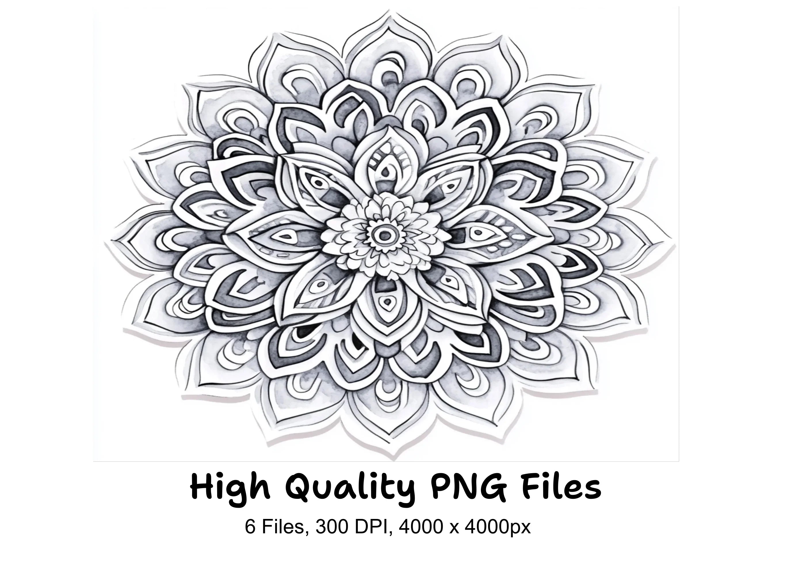 Elegant Mandala Clipart Bundle