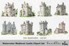 Medieval Castle Clipart Bundle