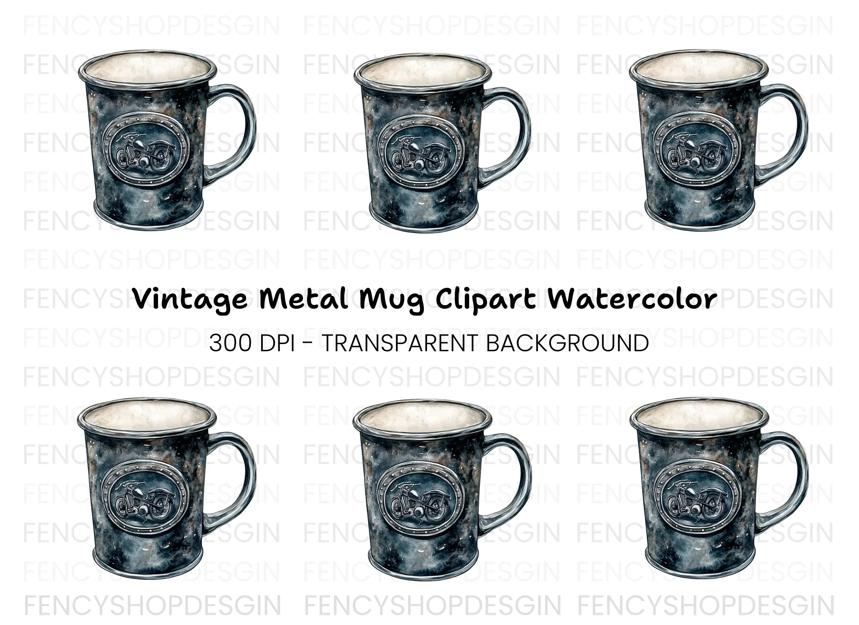 Vintage Motorcycle Clipart Bundle