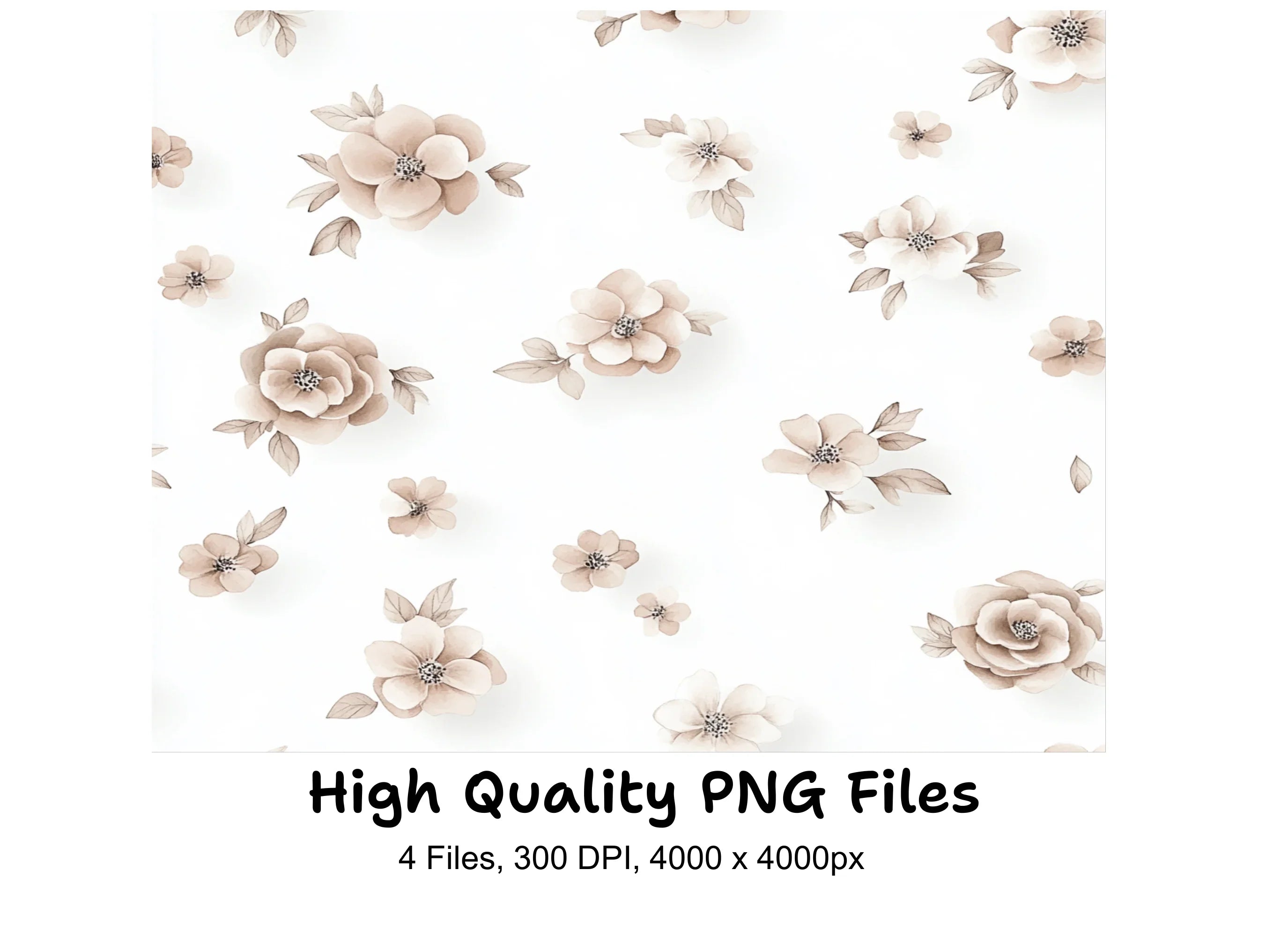 Elegant Floral Clipart Bundle
