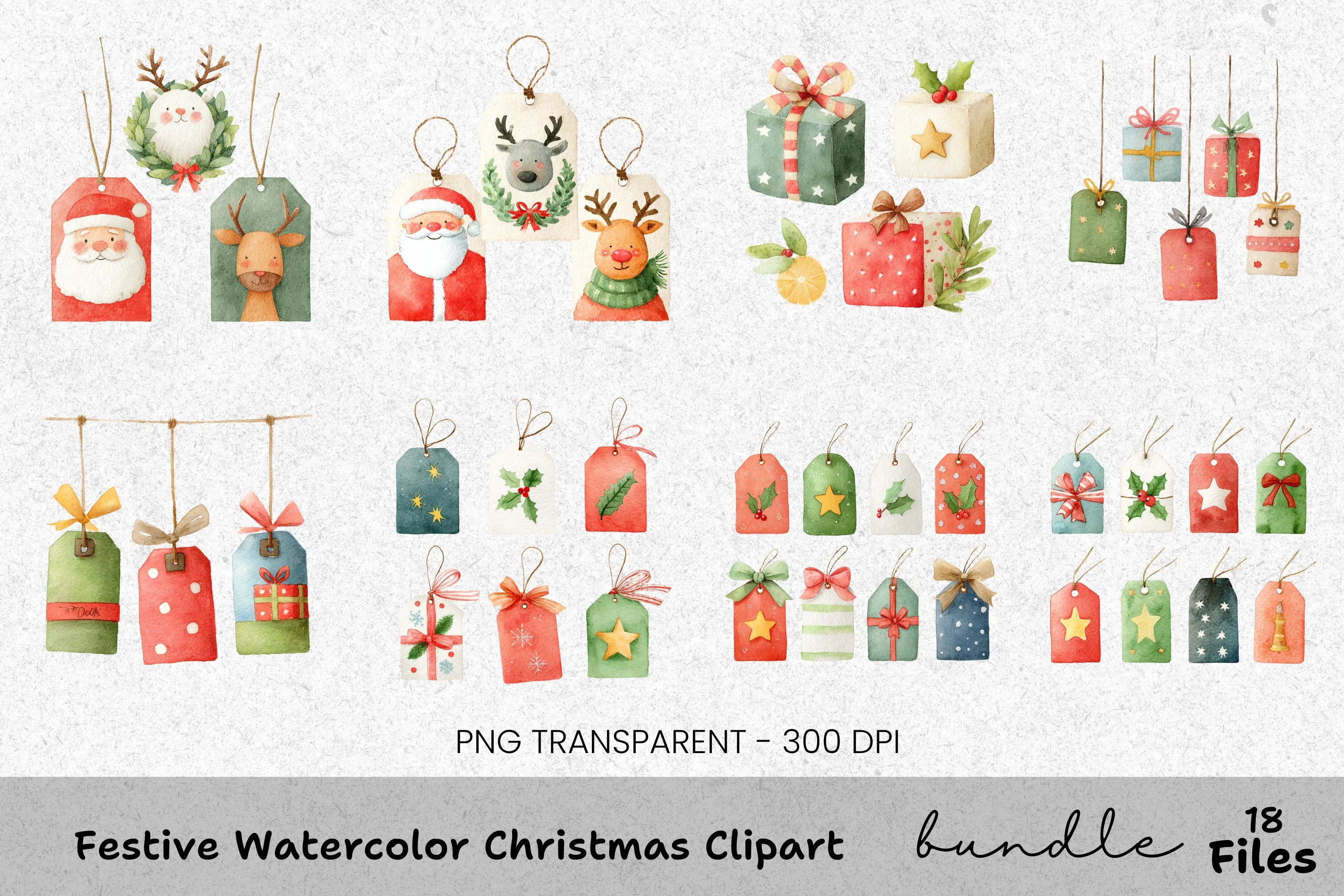 Christmas Clipart Bundle