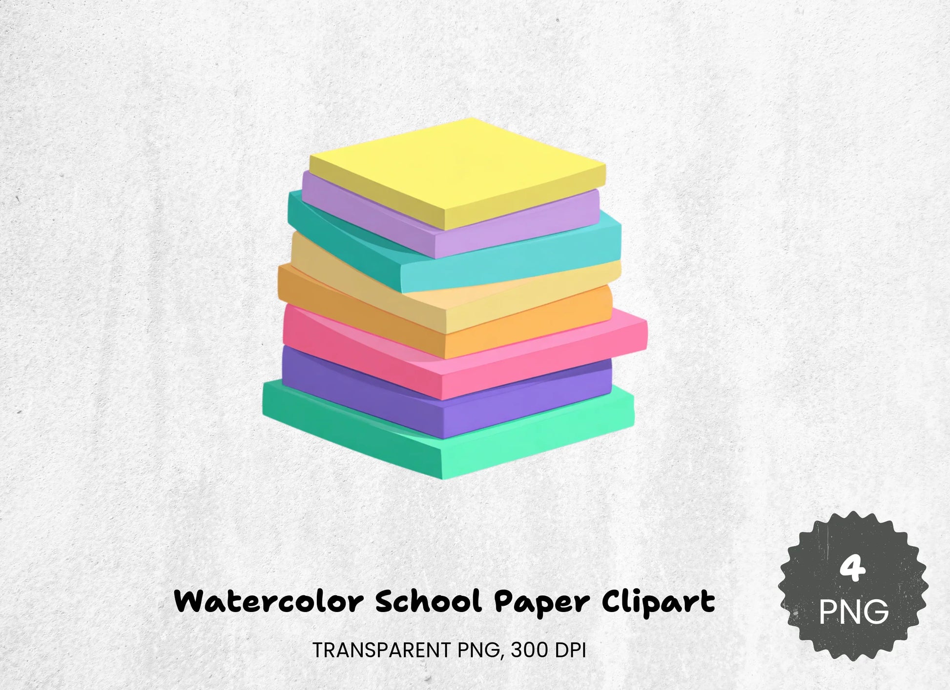 School Paper Clipart Bundle - CraftNest - Digital Crafting and Art