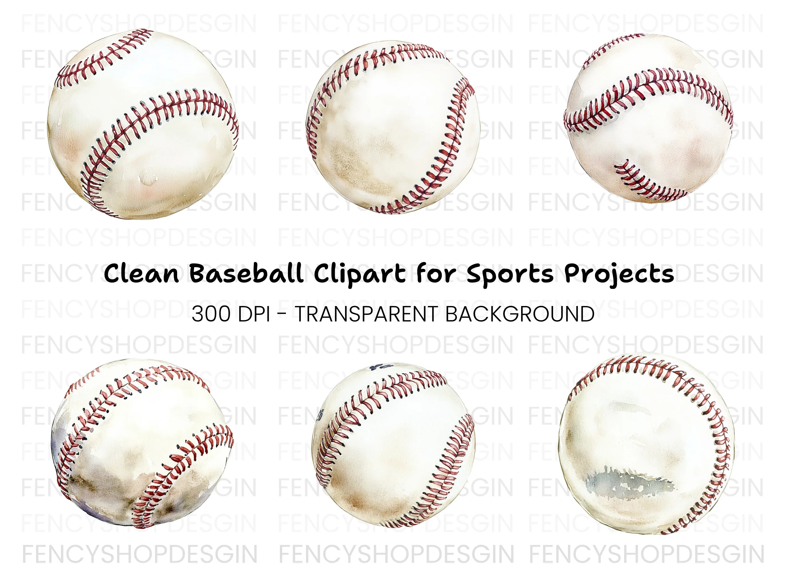 Baseball Clipart Bundle