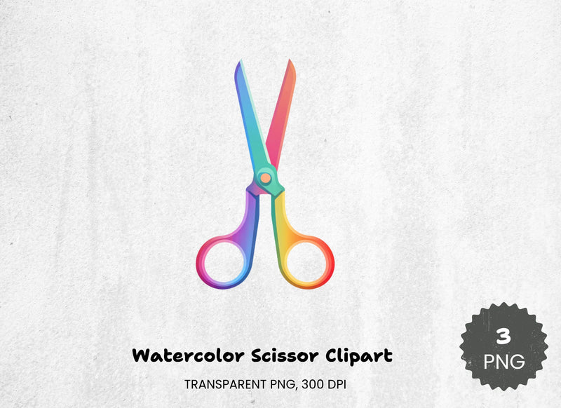 Scissor Clipart Bundle for Creative Projects - CraftNest - Digital Crafting and Art