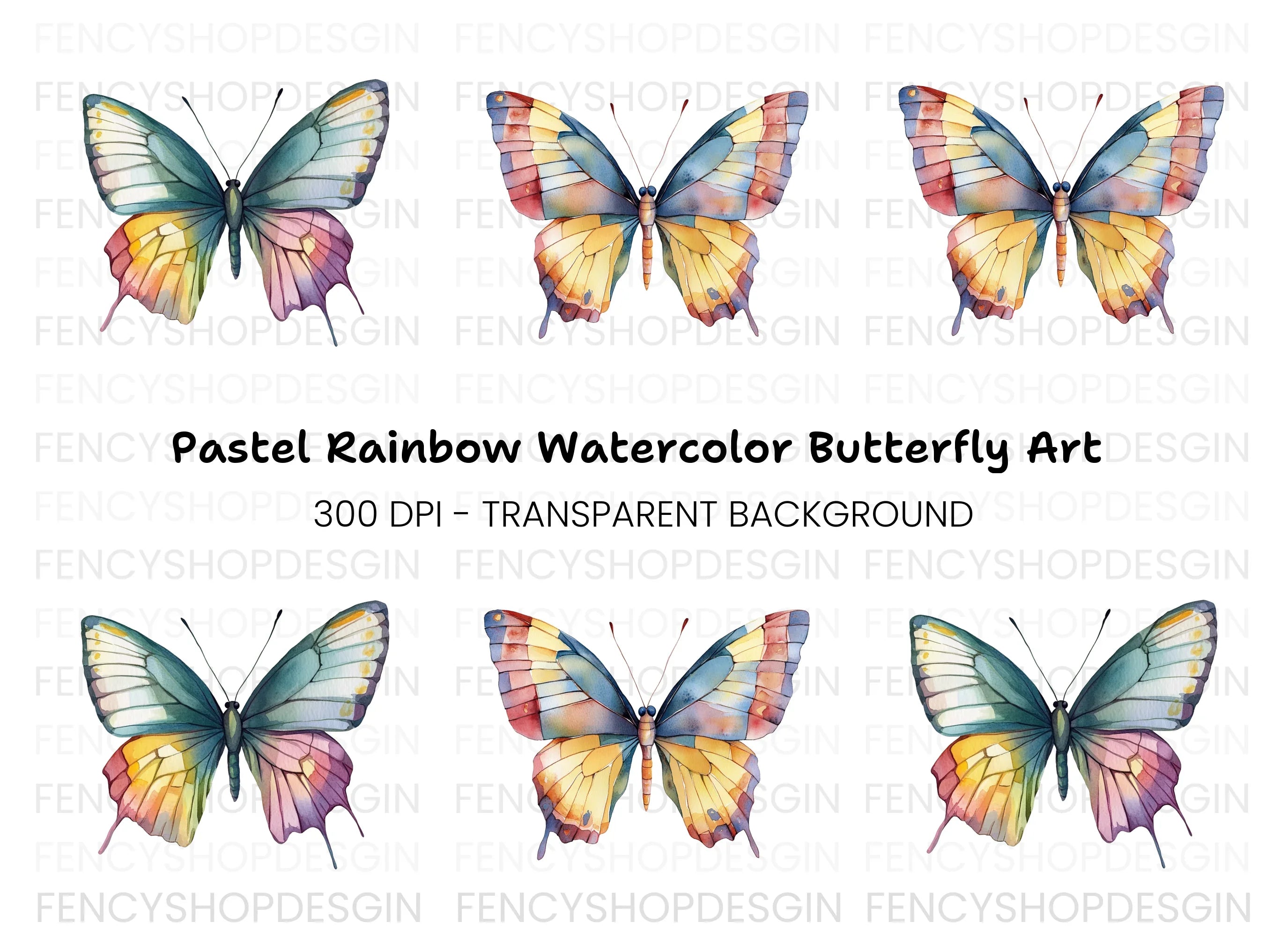 Butterfly Clipart Bundle