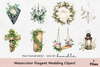 Elegant Wedding Clipart Bundle