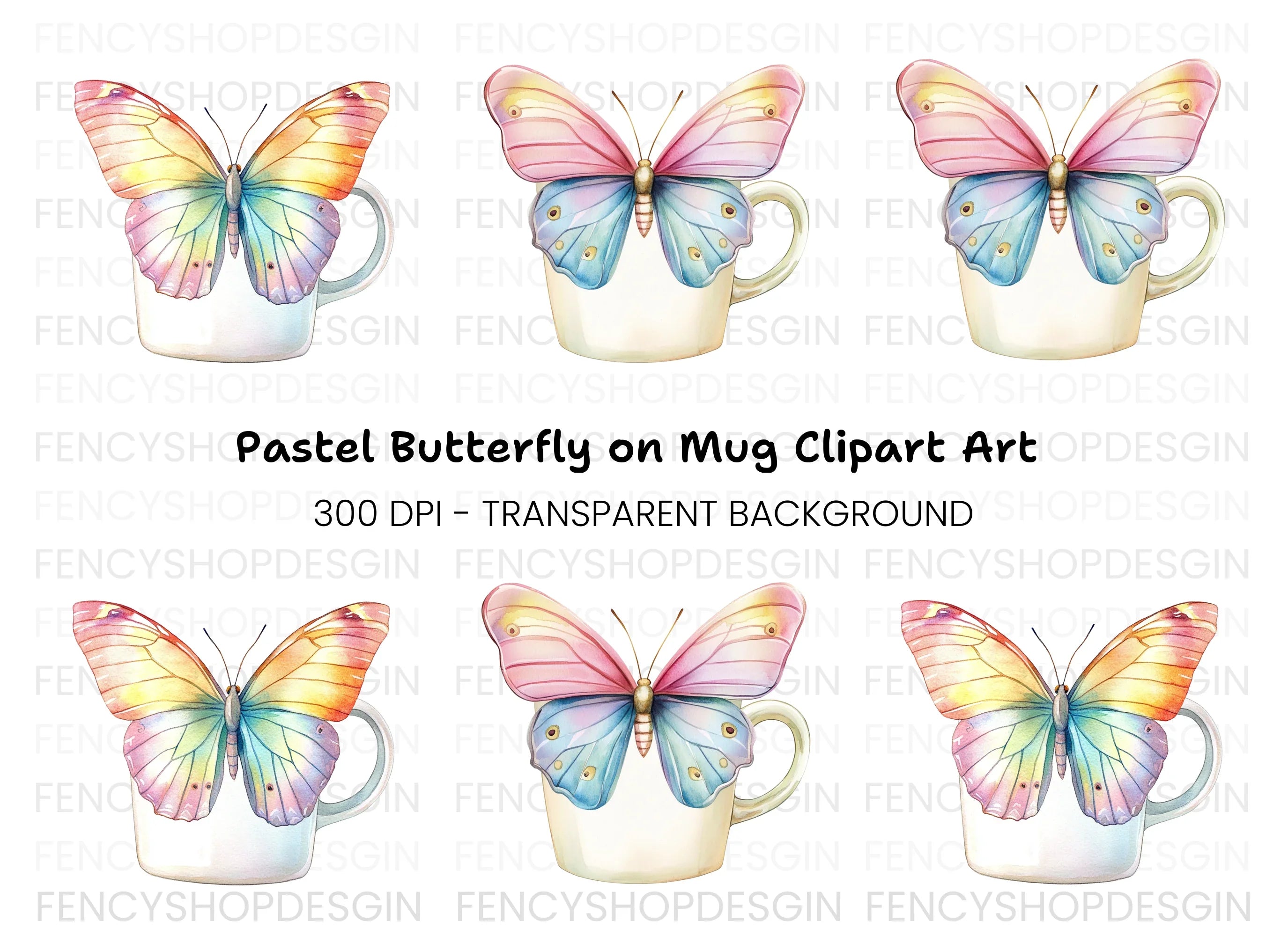 Butterfly Clipart Bundle